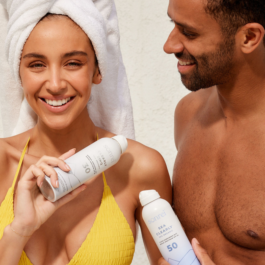 Sonrei Clearly Zinq Organic Mineral Sunscreen Mist SPF 30