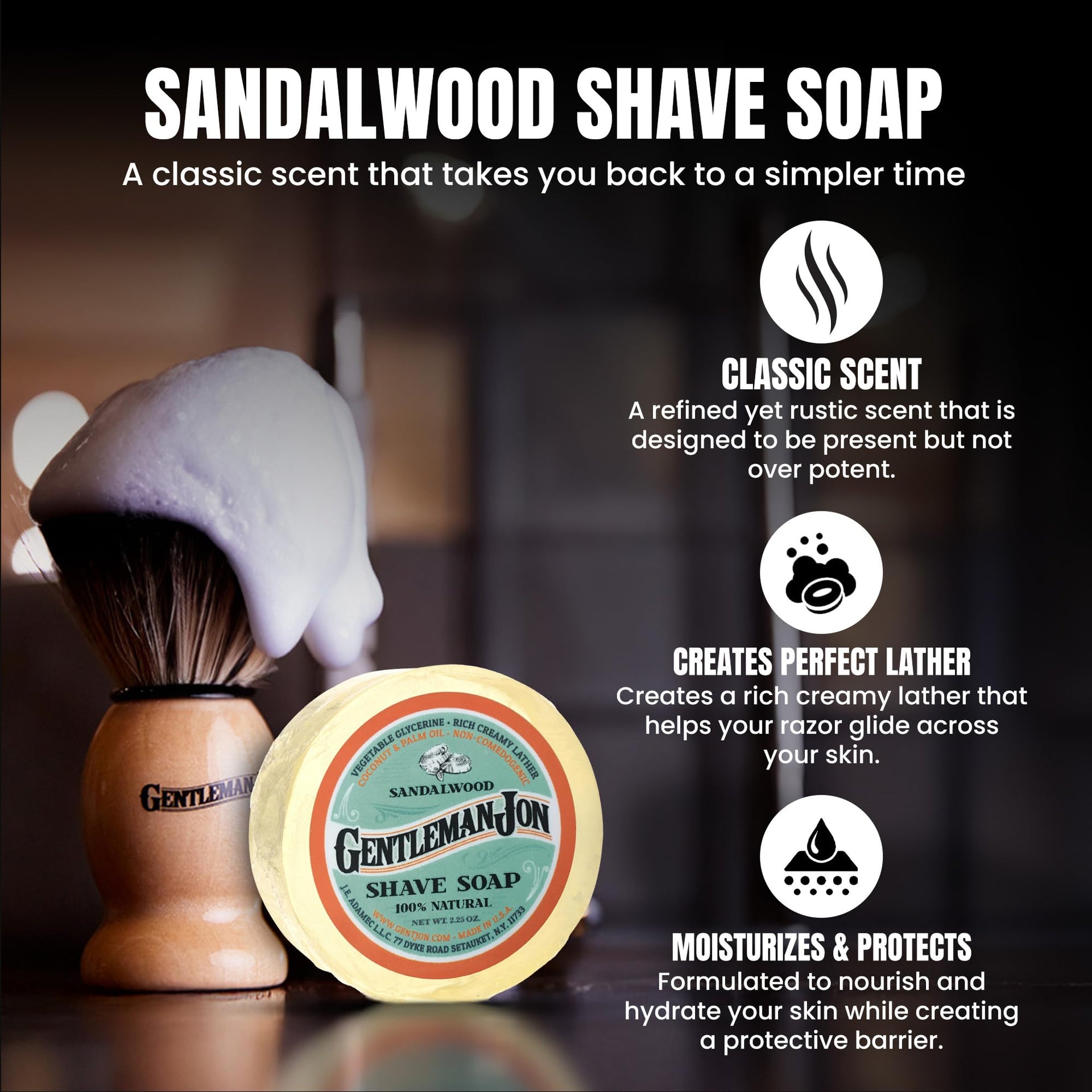 Gentleman Jon Safety Razor Shaving Kit | Vintage Wet Shave Grooming Set for Men - Includes: Safety Razor, Hair Shaving Brush, Alum Block, Shave Soap, Bowl & Double Edge Razor Blades