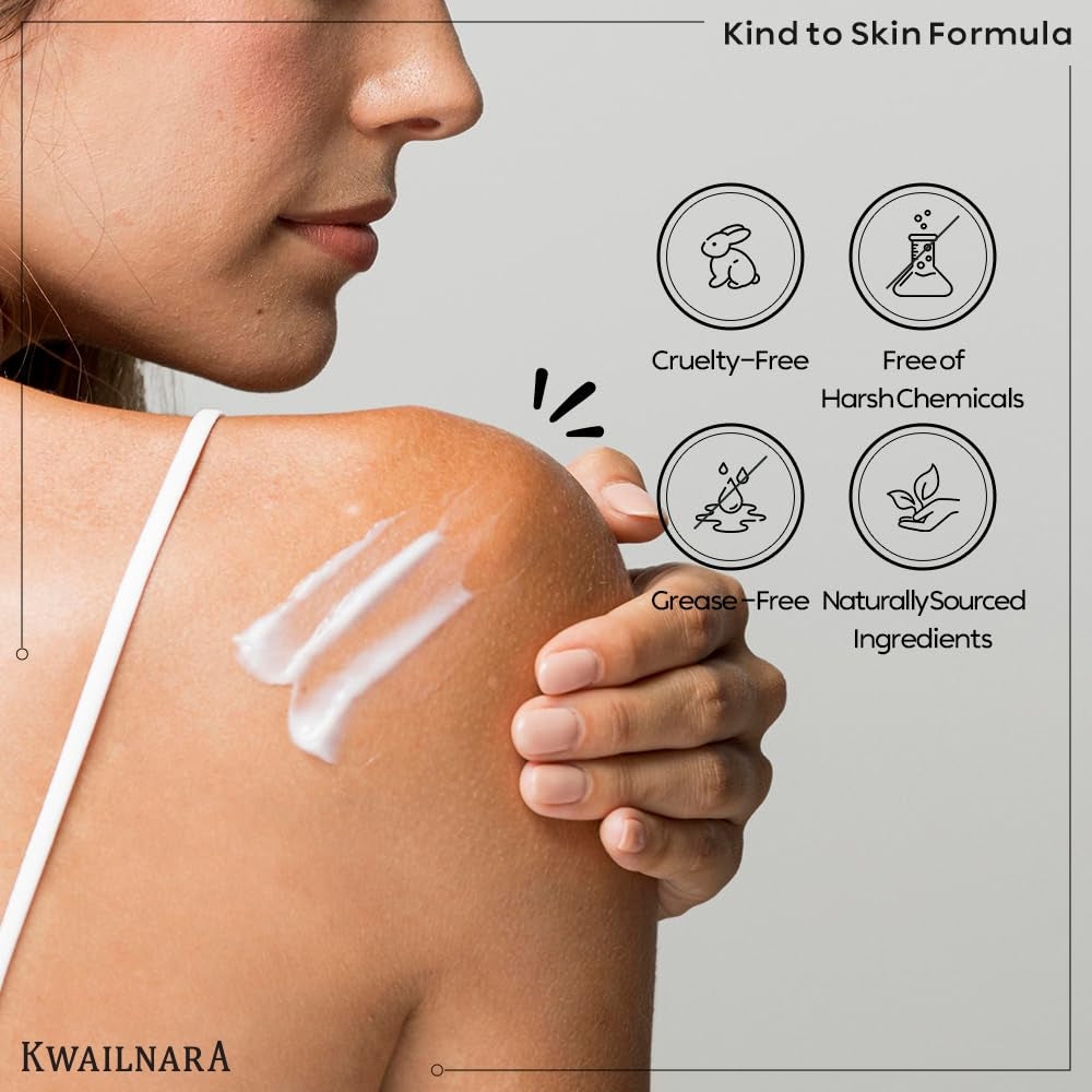 Kwailnara Coconut Milk Body Lotion & Body Wash Set – Deeply Hydrating & Refreshing Korean Skincare Set with Coconut Extract, 560G / 19.75Oz Each