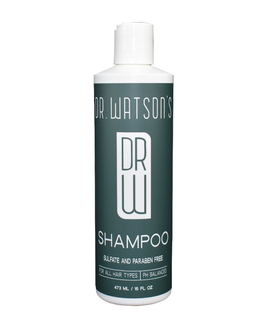 Dr. Watson's Hair Care | Shampoo | The Original | Sulfate Free | pH Balanced | 16 Oz.